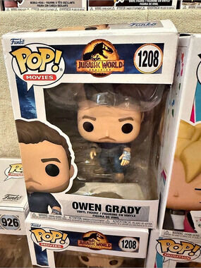 Funko Pop! Movies Jurassic World Owen Grady #1208 Jurassic World Owen Grady
